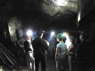 normal lighting for underground mining